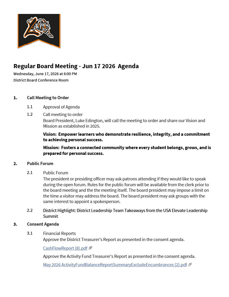 BOE Reg June 2026 Mtg P1