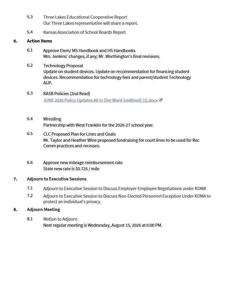 July BOE Agenda 2026 P. 4