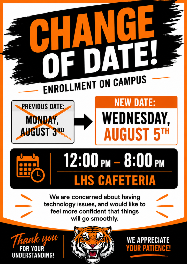 Enrollment Change of Date