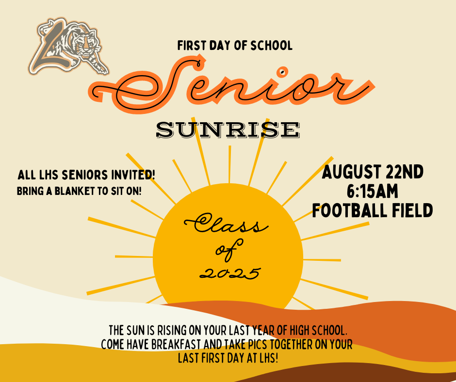 senior sunrise photo