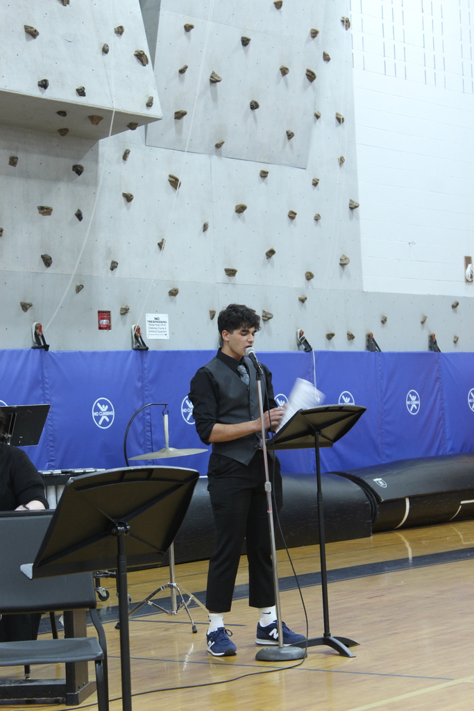 boy singing solo
