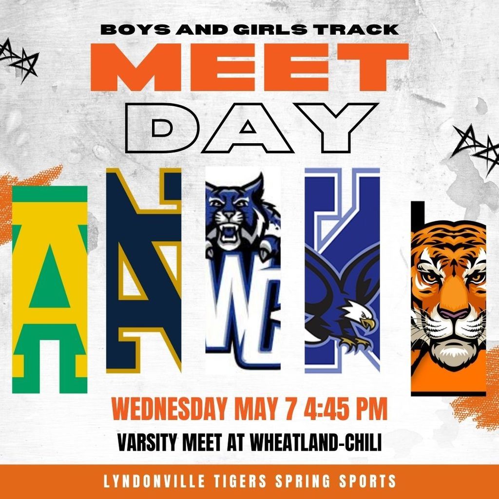 track meet flyer