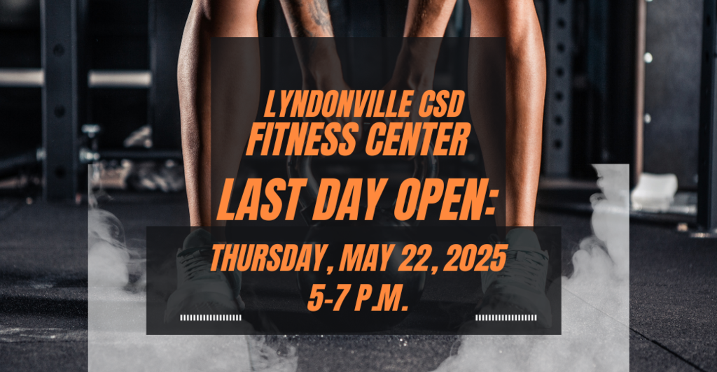 fitness center last day announcement