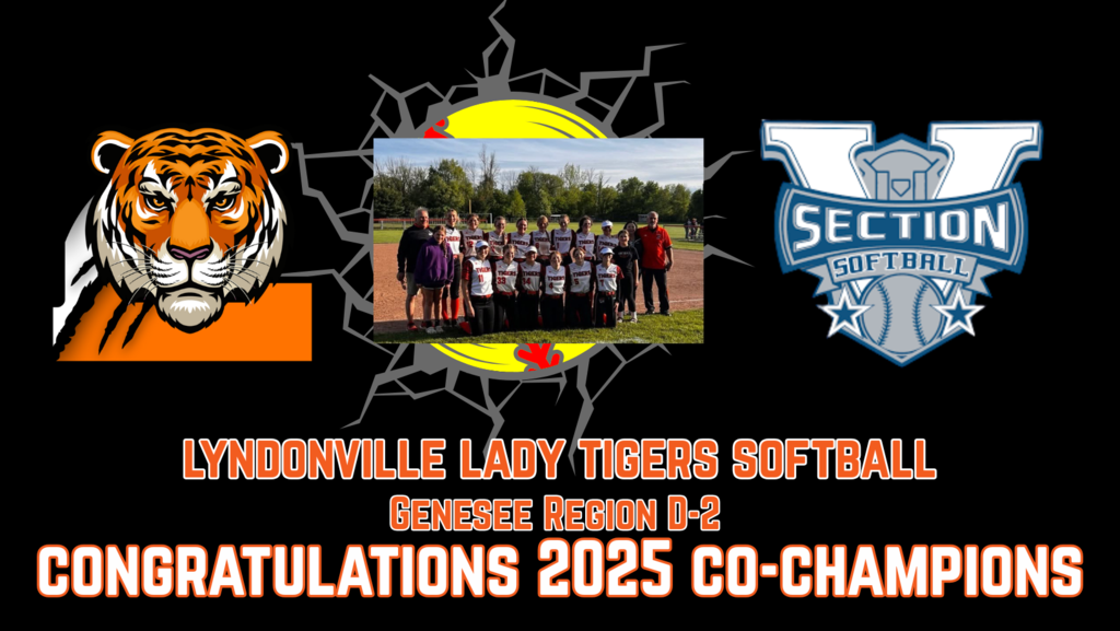 congratulations post for girls' softball team