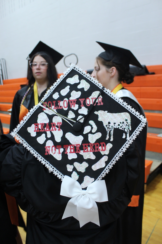 decorated cap