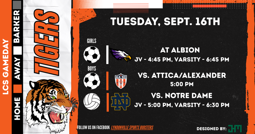 game day flyer