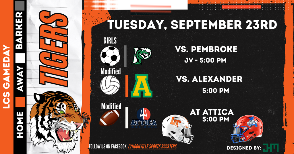game day flyer