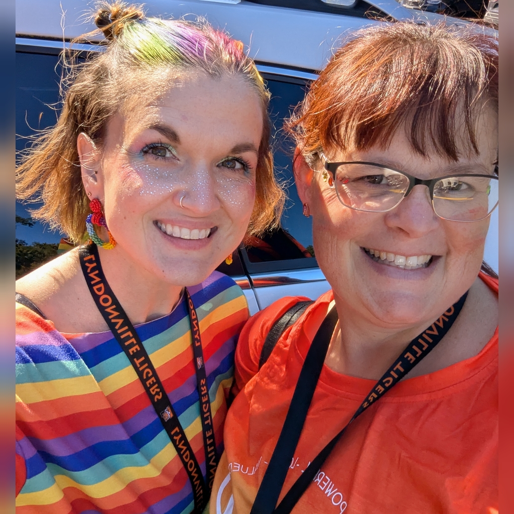 two teachers wearing outfits