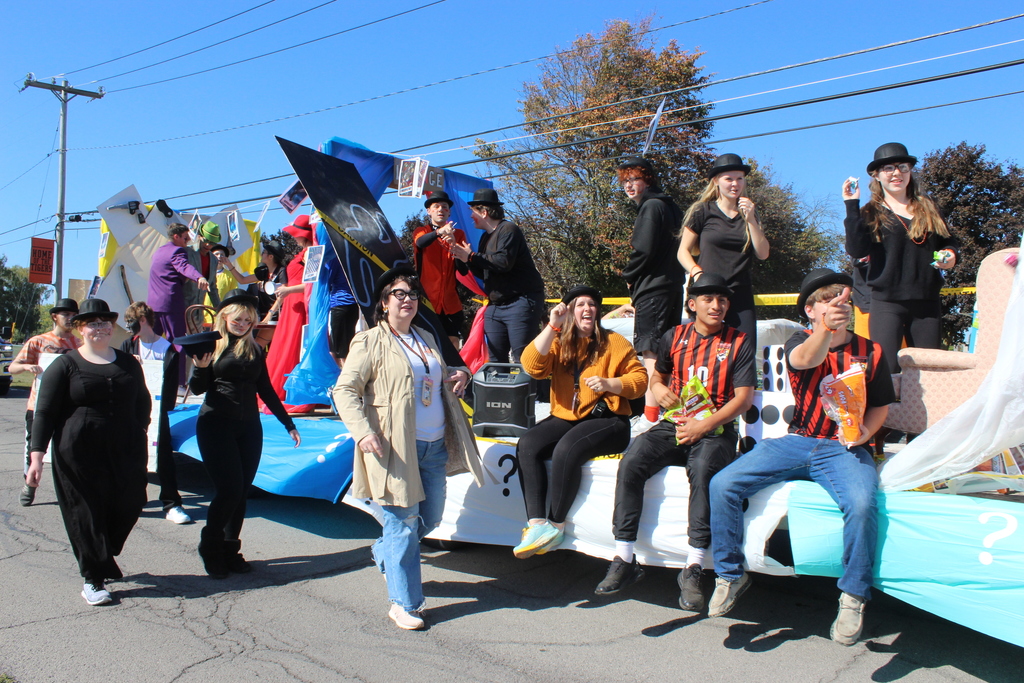 float of students