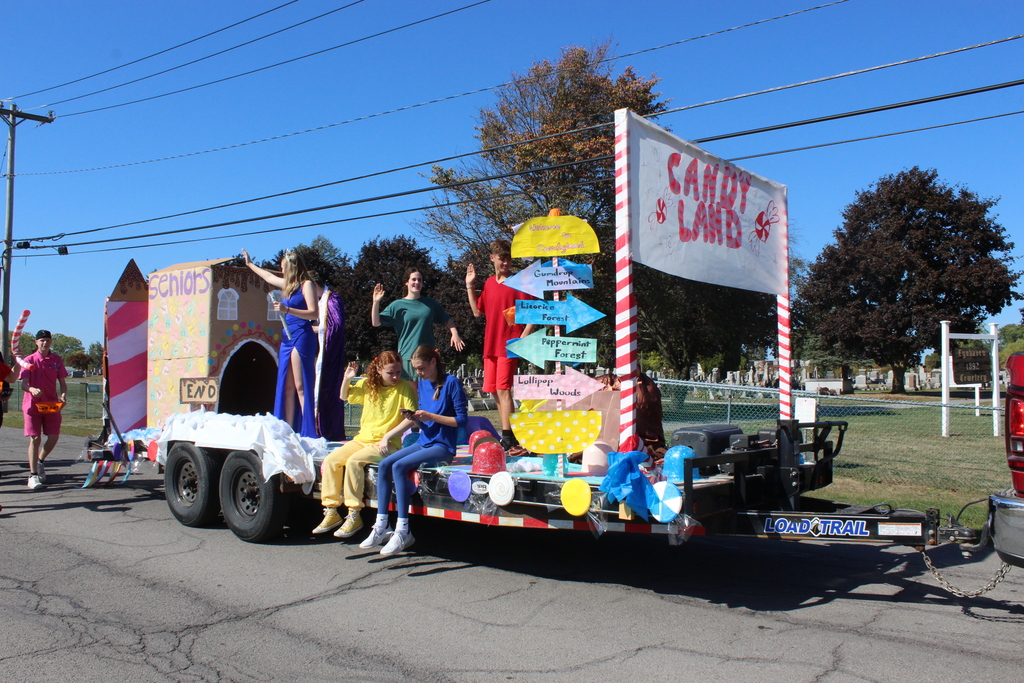 float of students