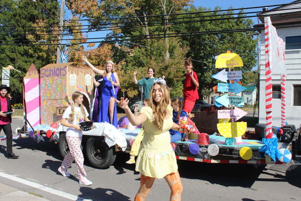 float of students