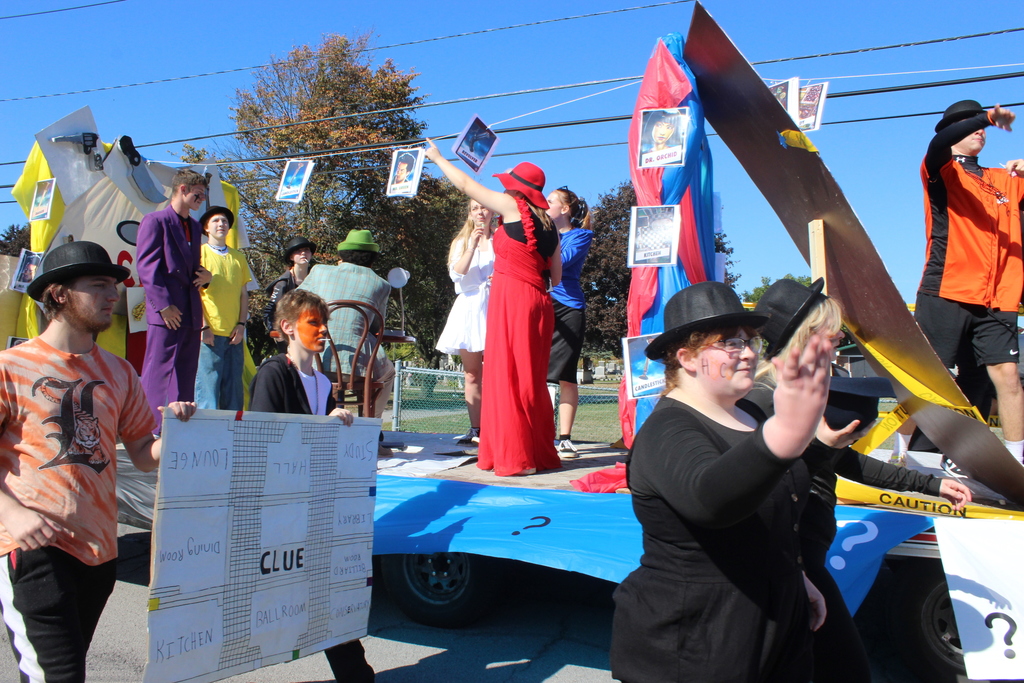 float of students