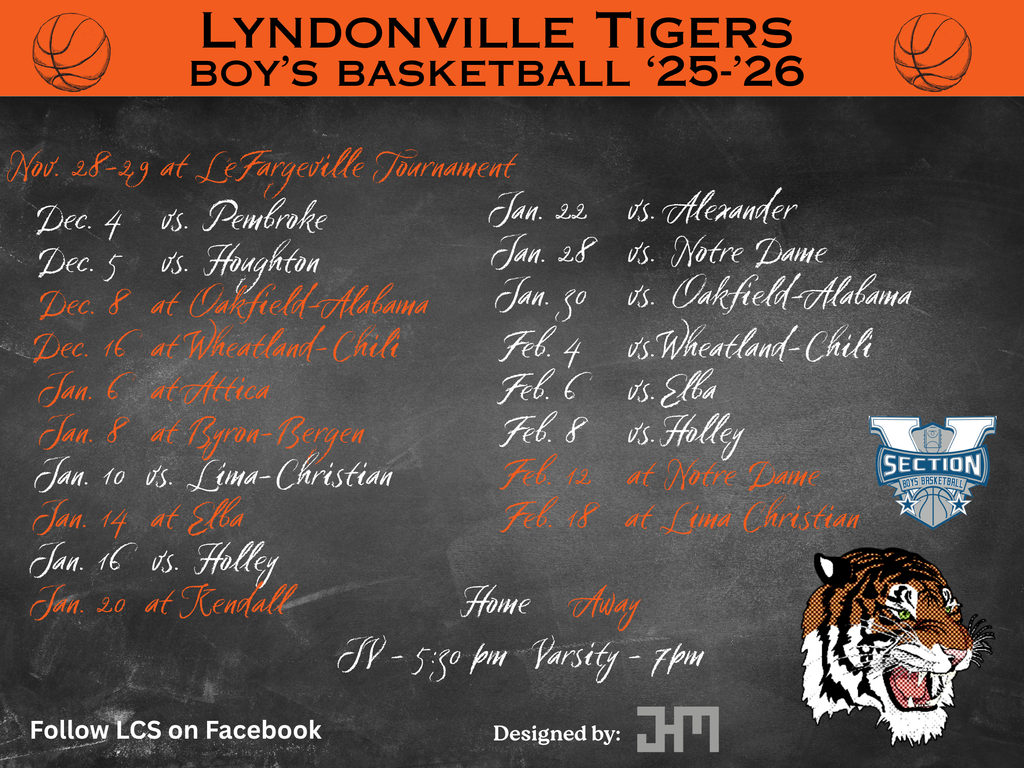 boys basketball winter season schedule