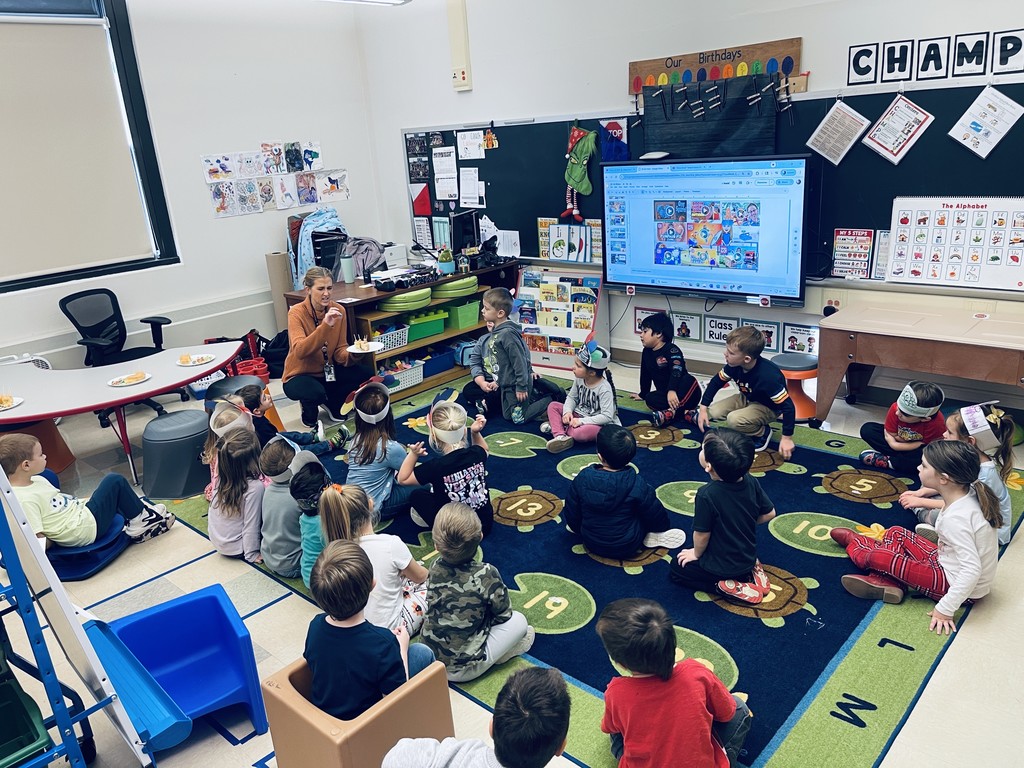 students listening to their teacher