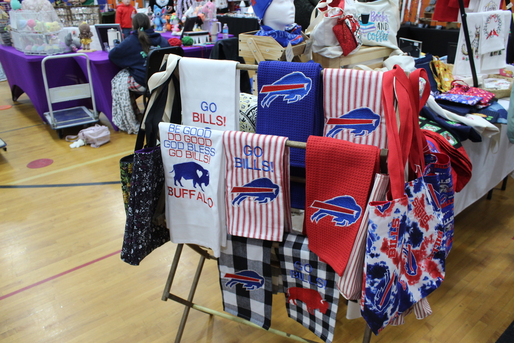 a variety of Buffalo Bills items for sale