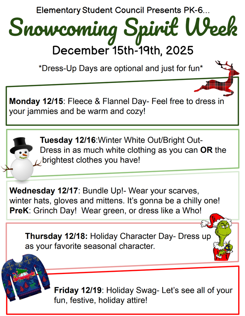 Snowcoming Elementary