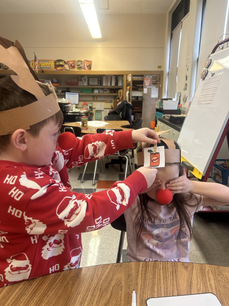 two students playing a game