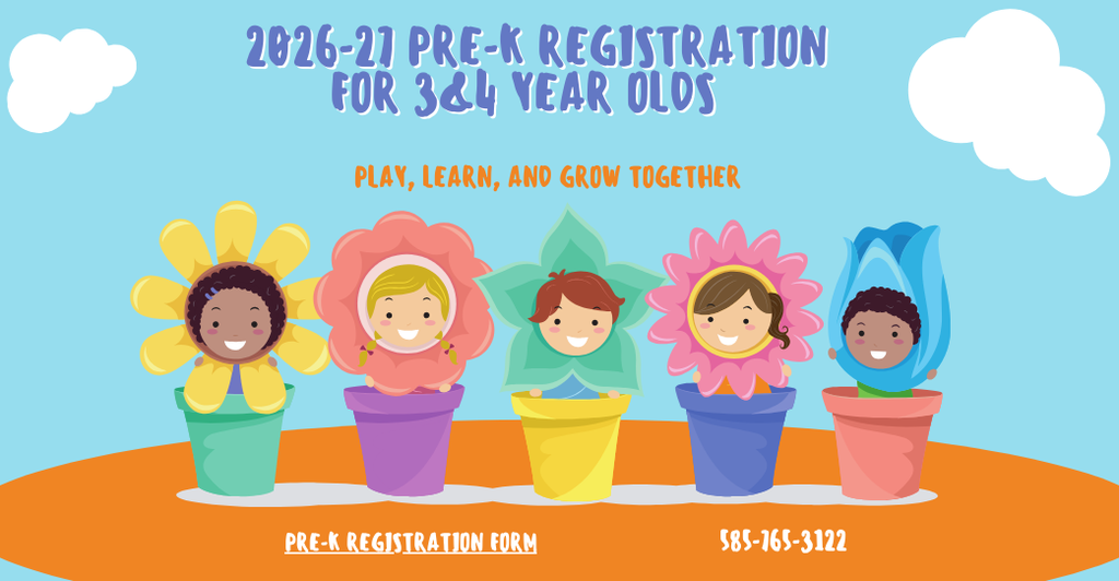 pre-k registration flyer