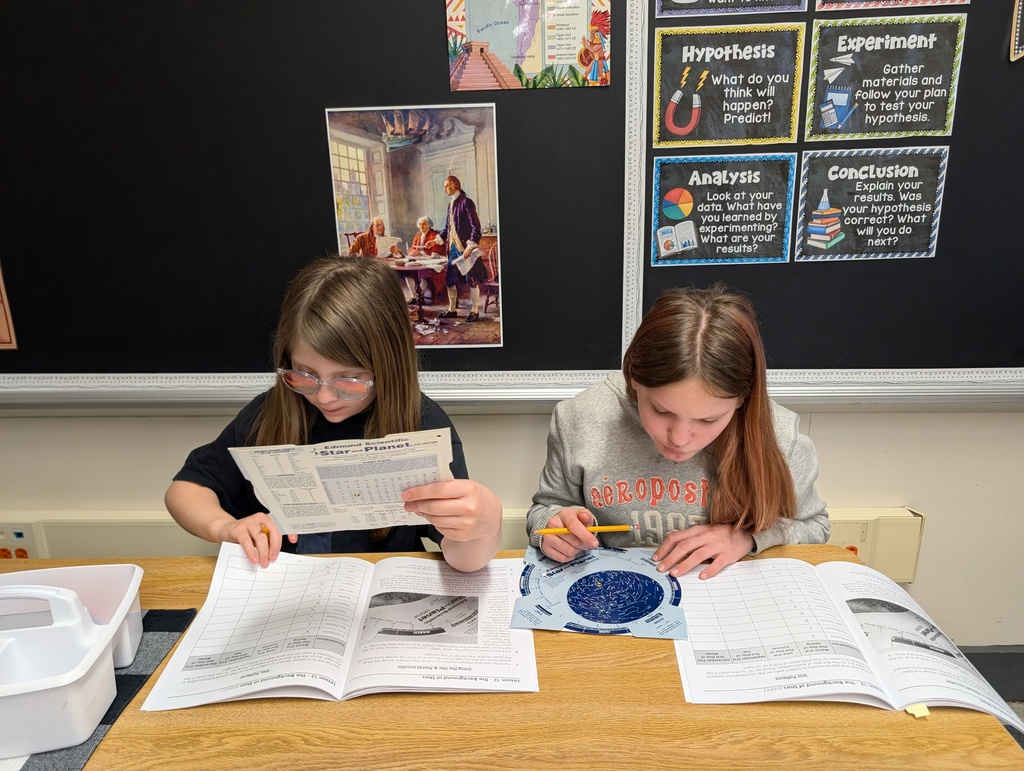 students working on a science experiment