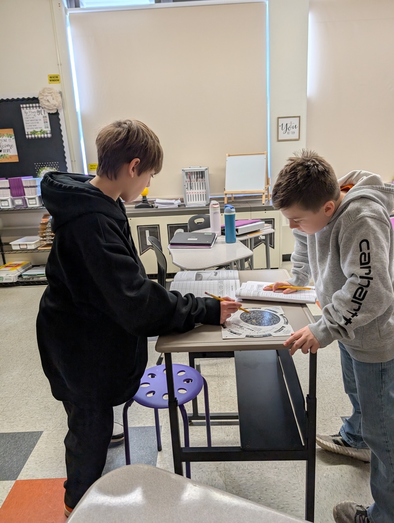 students working on a science experiment
