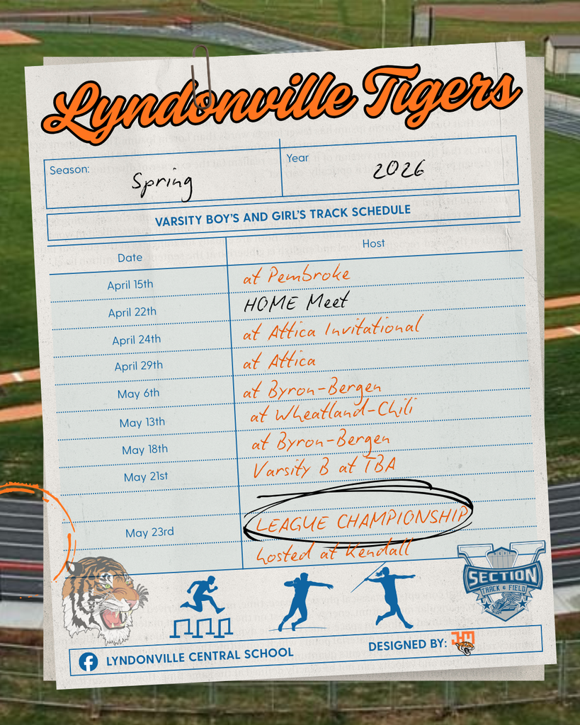 spring track schedule