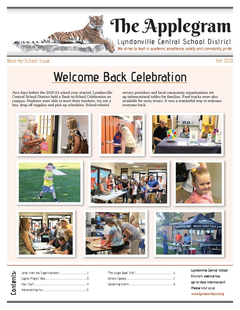 cover of fall 2023 newsletter