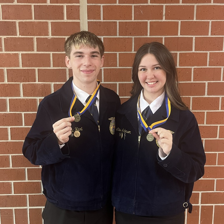 Eric and Linden=State Champion