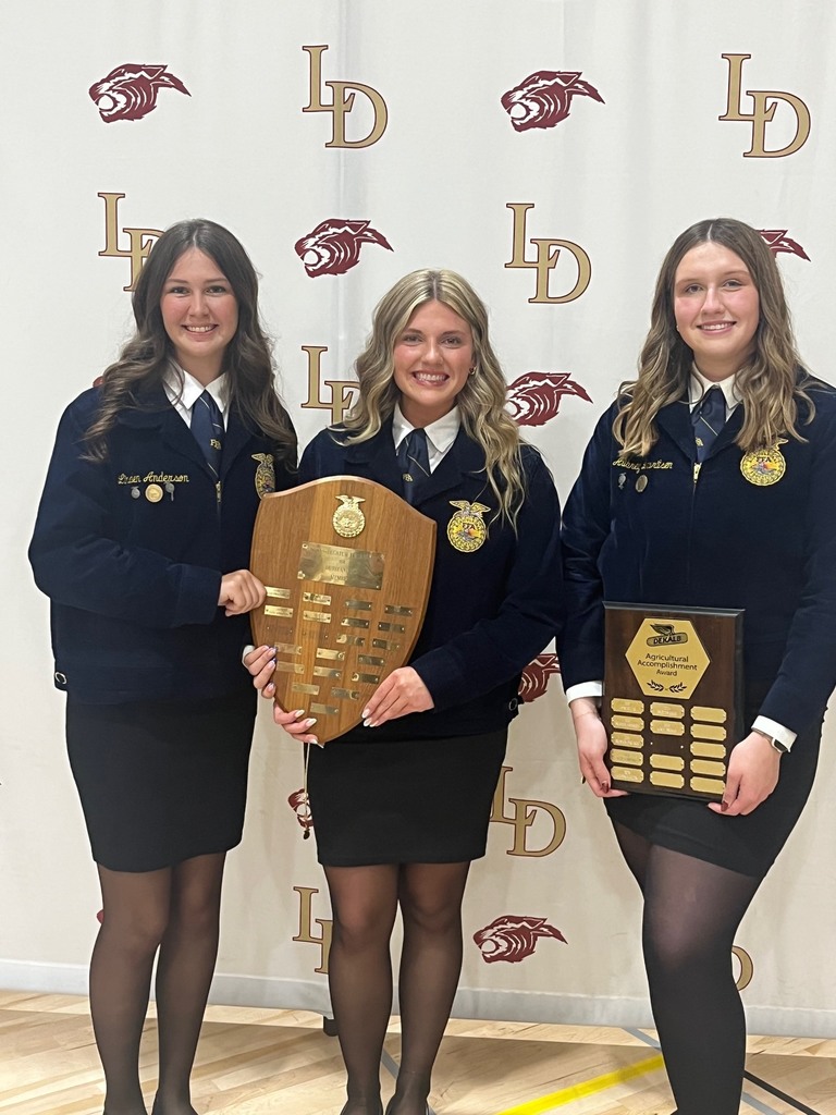 Outstanding Members Linden A and Avery B, Dekalb Award Aubrey L