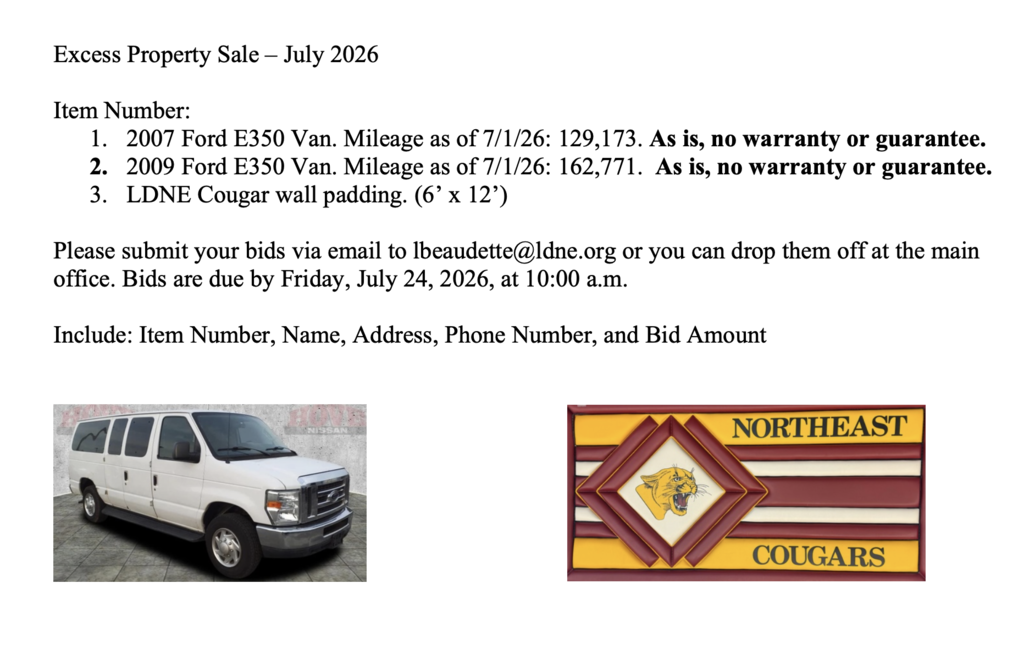Excess Property Sale