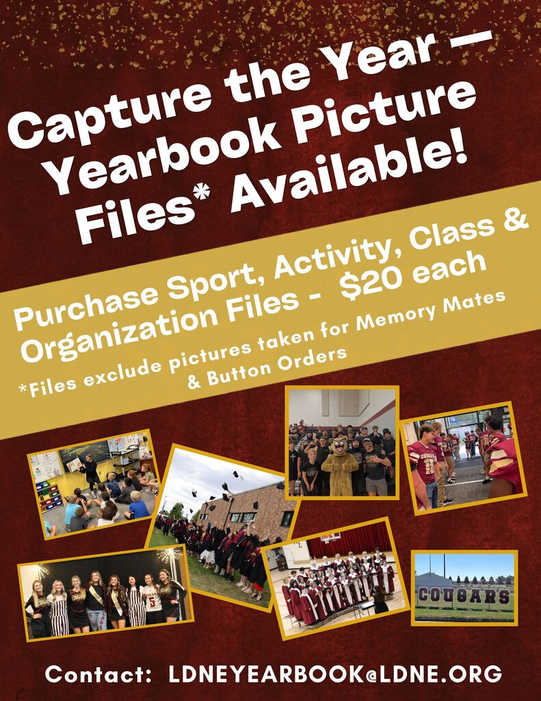 Yearbook Photo Files Flier