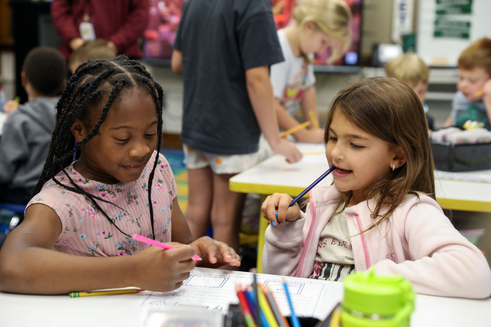 students on buddy day