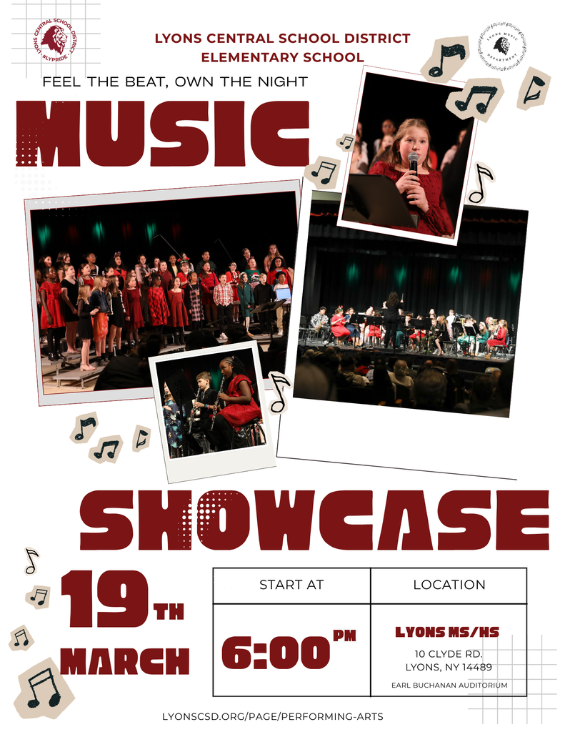 LES showcase flyer