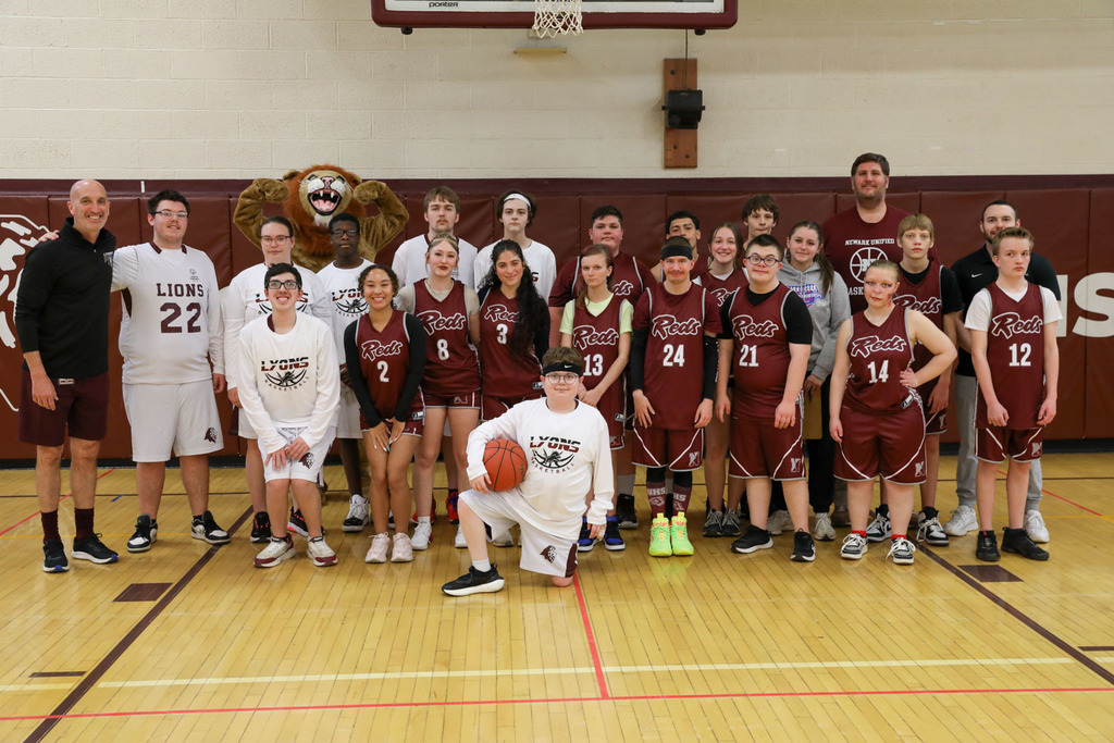 Unified Basketball group photo