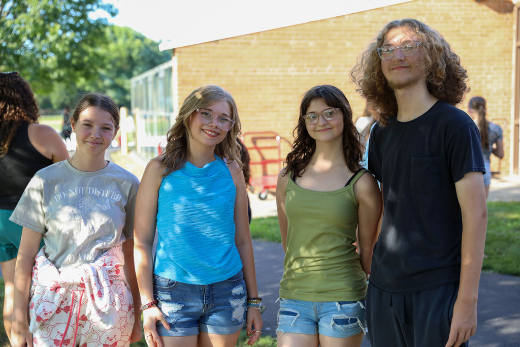 students smiling at summer jam