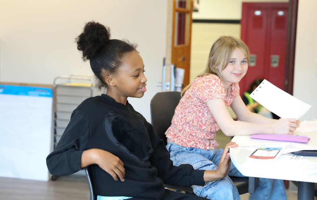students in classroom
