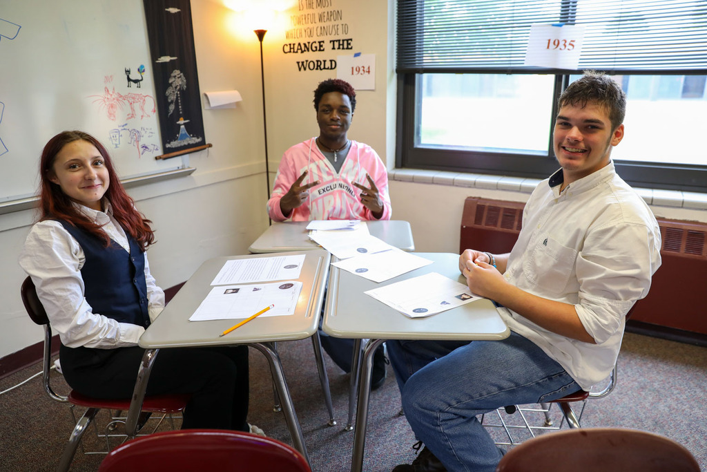 students dressed for success