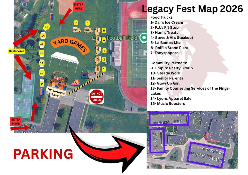 legacy fest map