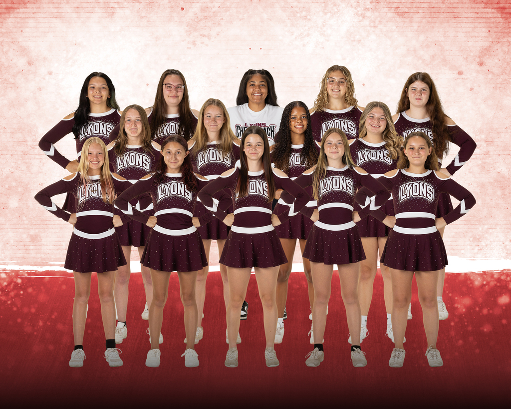 varsity cheerleading team