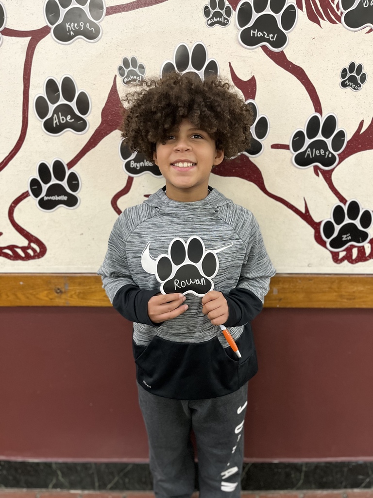 Proud Paws student