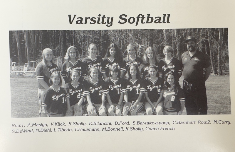 1995 softball team