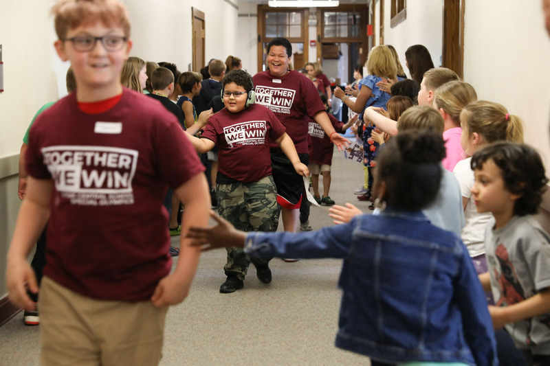 students excited
