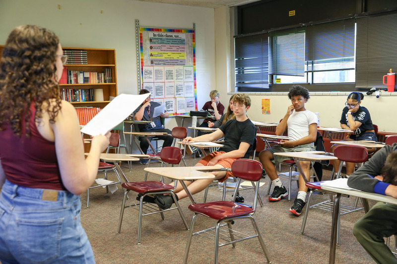 students in english