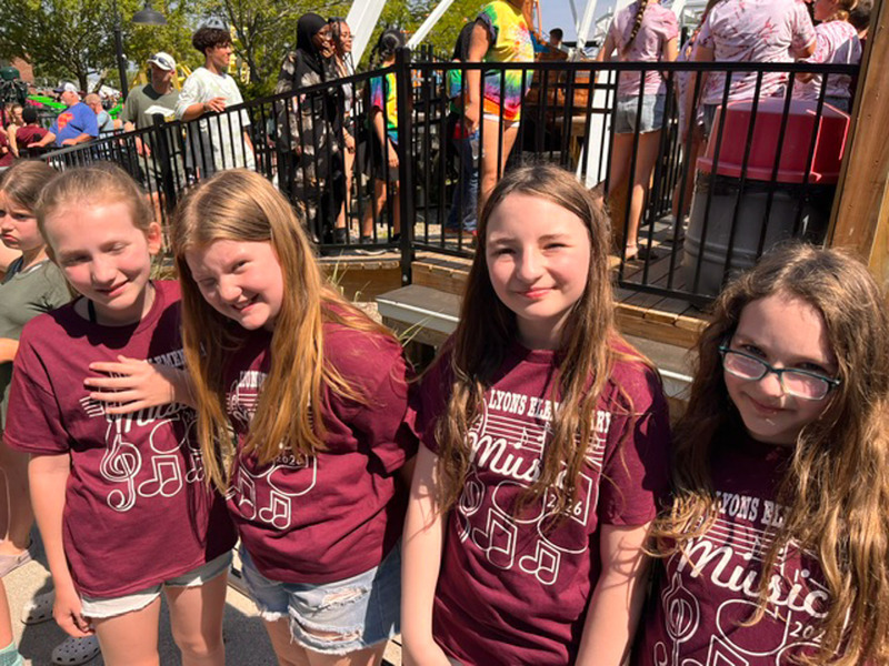 students smiling