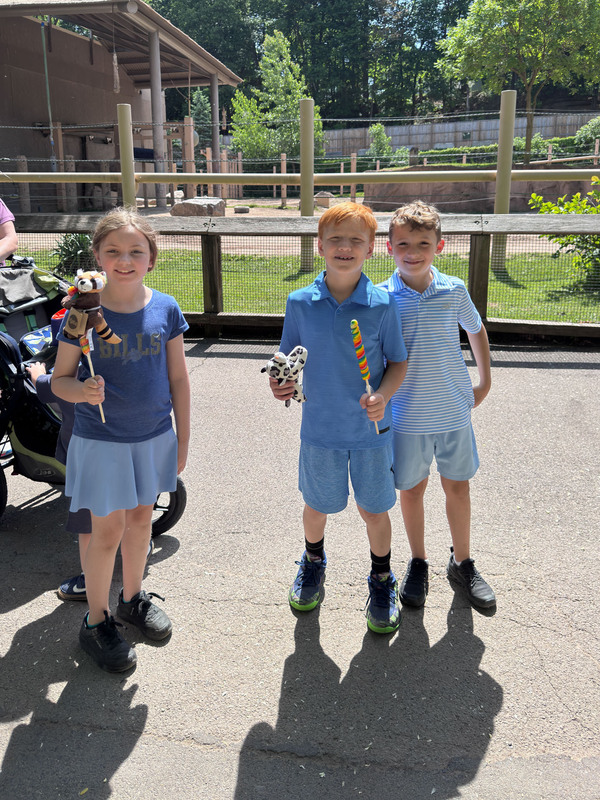 friends at the zoo