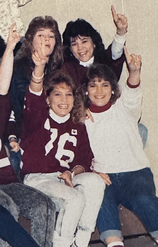 Alayna Shipley as a senior in 1989