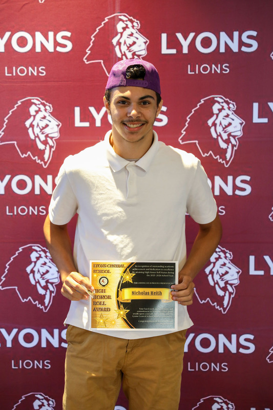 student and their award