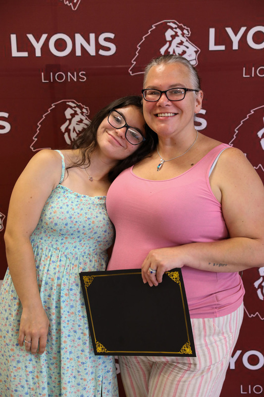 student with parent