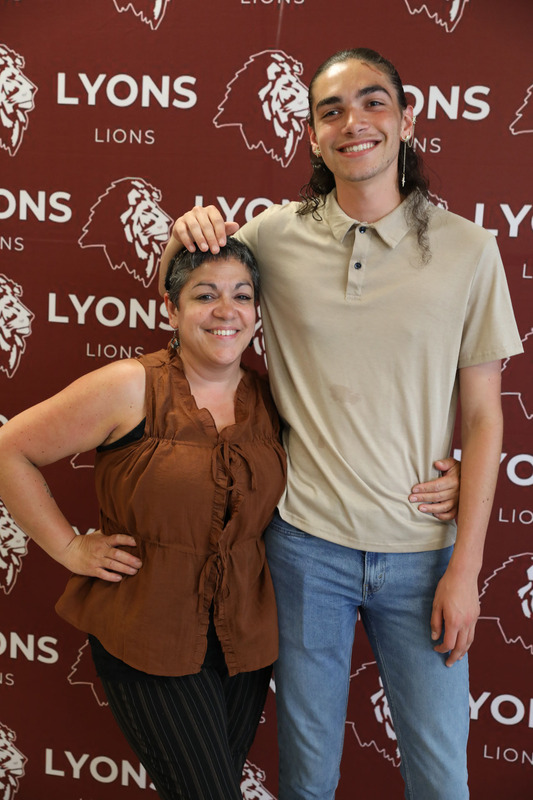 student with parent