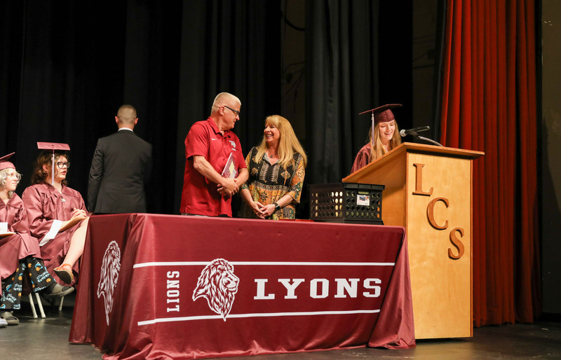 Don getting the yearbook nomination