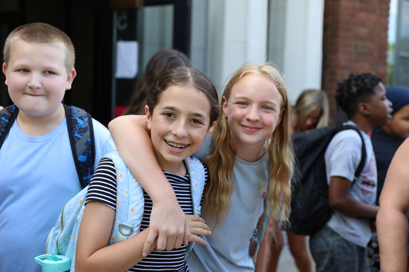 students excited